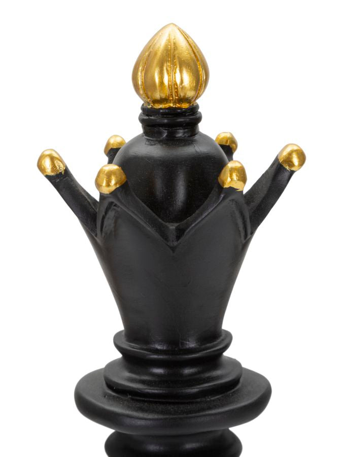 ALFIERE NERO E ORO CM Ø 12,5X38,5