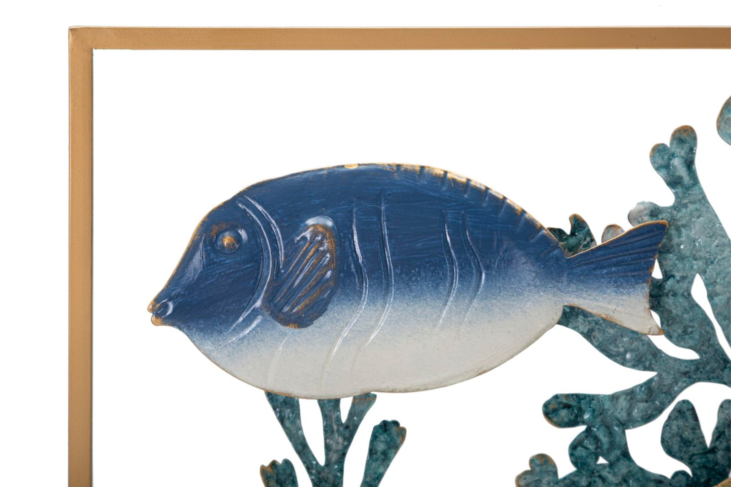 PANNELLO IN FERRO FISH CM 50,2X3,8X50,2