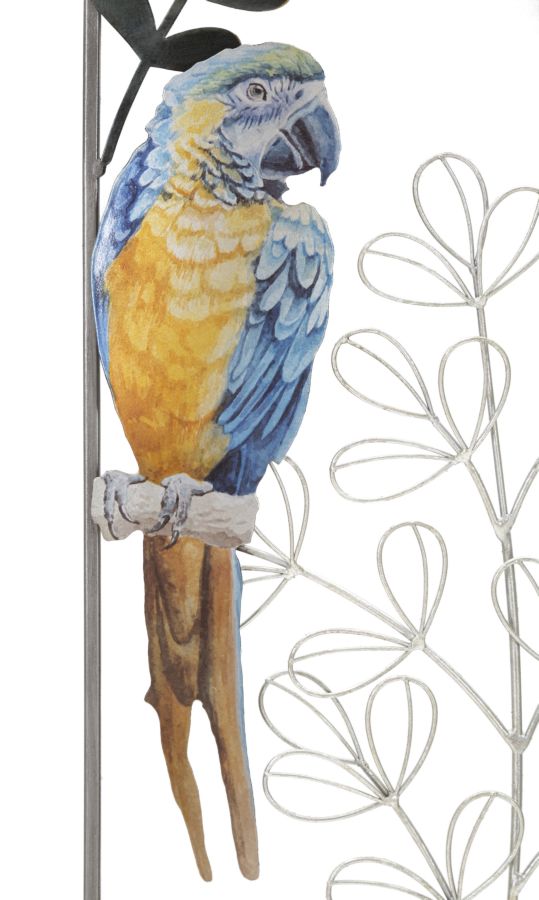 PANNELLO IN FERRO PARROT CM 28,6X2,5X74,3