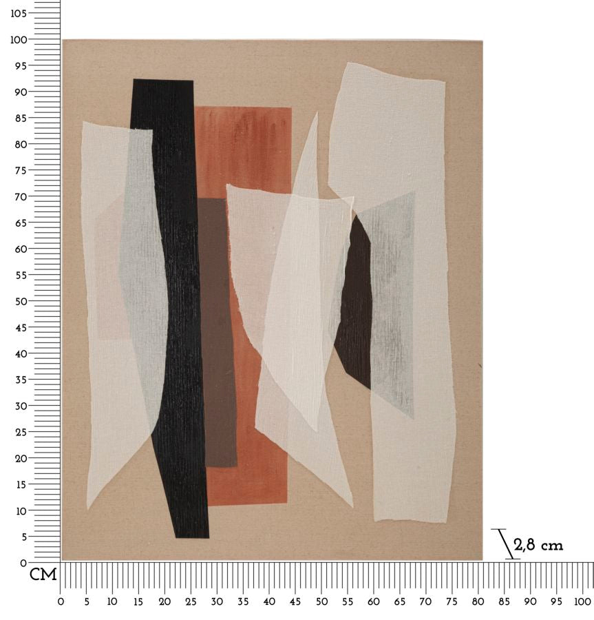 DIPINTO SU TELA REDY -B- CM 80X2,8X100