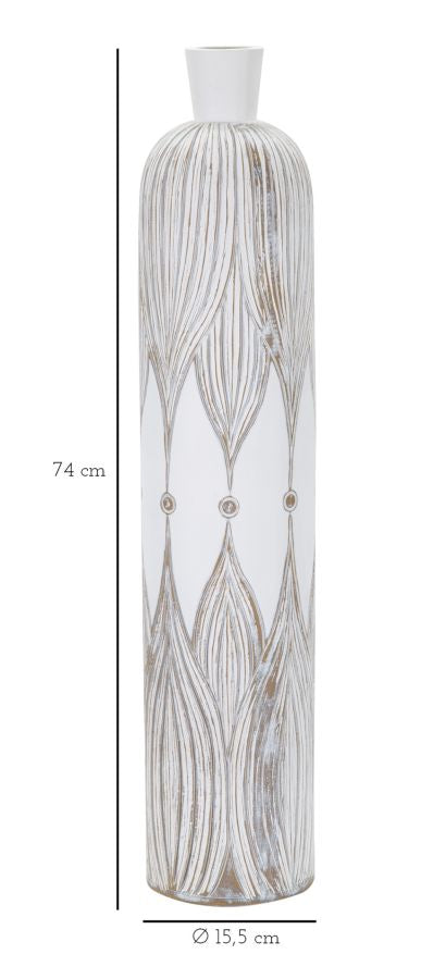 VASO RESINA ATENE CM Ø 15X60