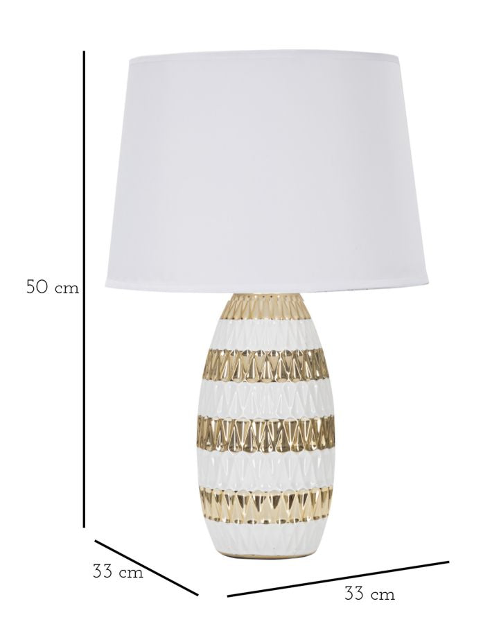 LAMPADA DA TAVOLO GLAM MIX CM Ø 33X50
