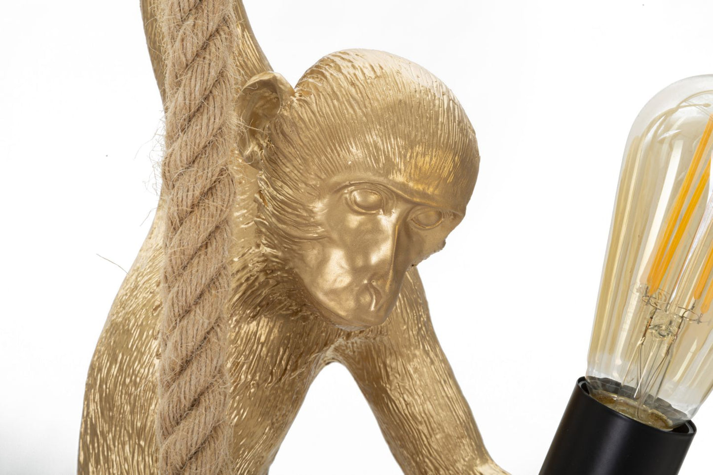 LAMPADARIO MONKEY ORO CM 27X32X60