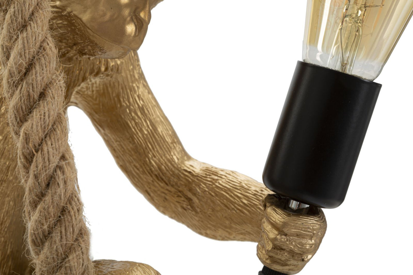 LAMPADARIO MONKEY ORO CM 27X32X60