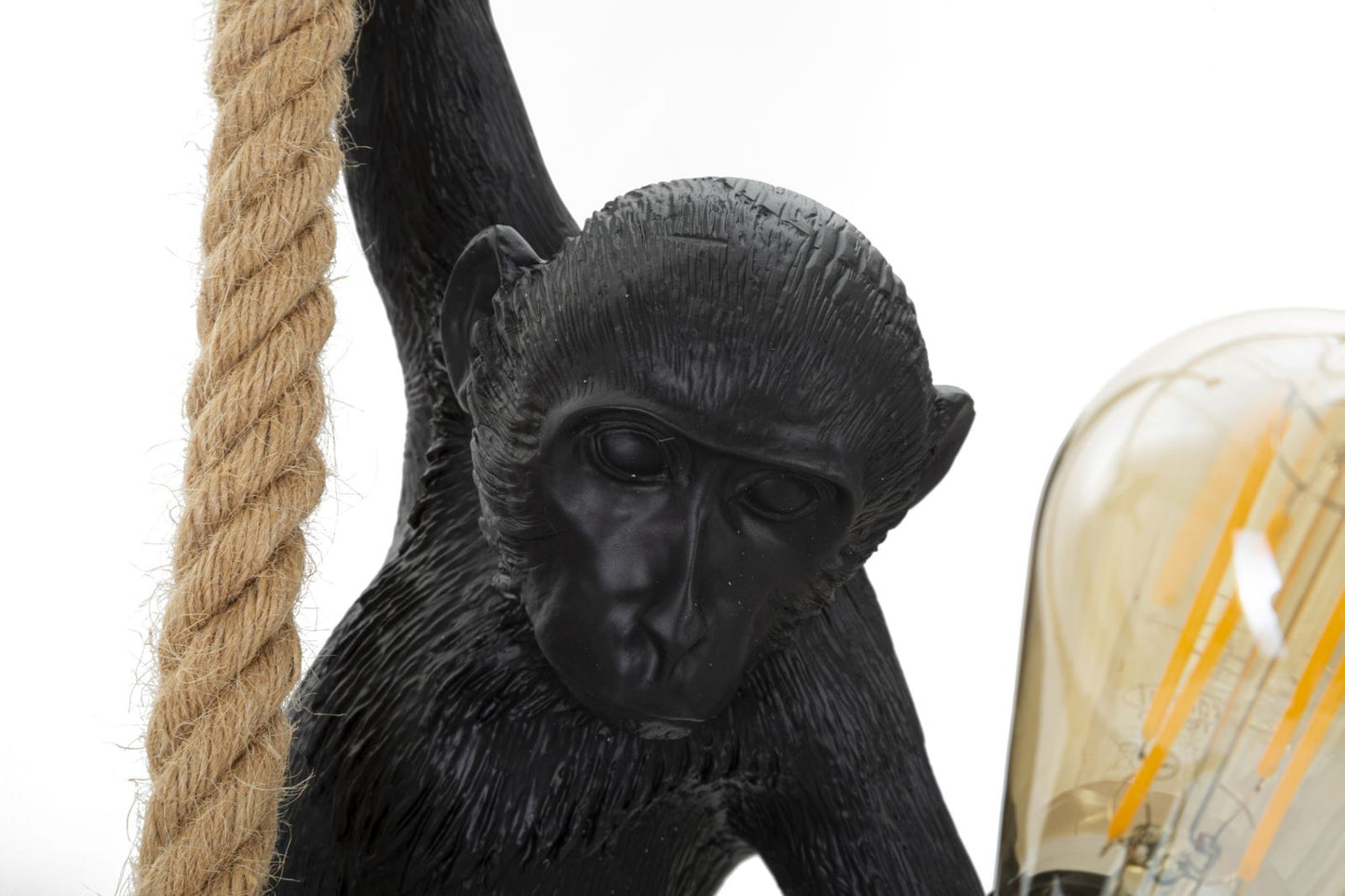 LAMPADARIO MONKEY NERO CM Ø 27X32X60