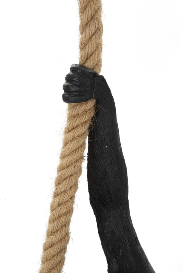 LAMPADARIO MONKEY NERO CM Ø 27X32X60
