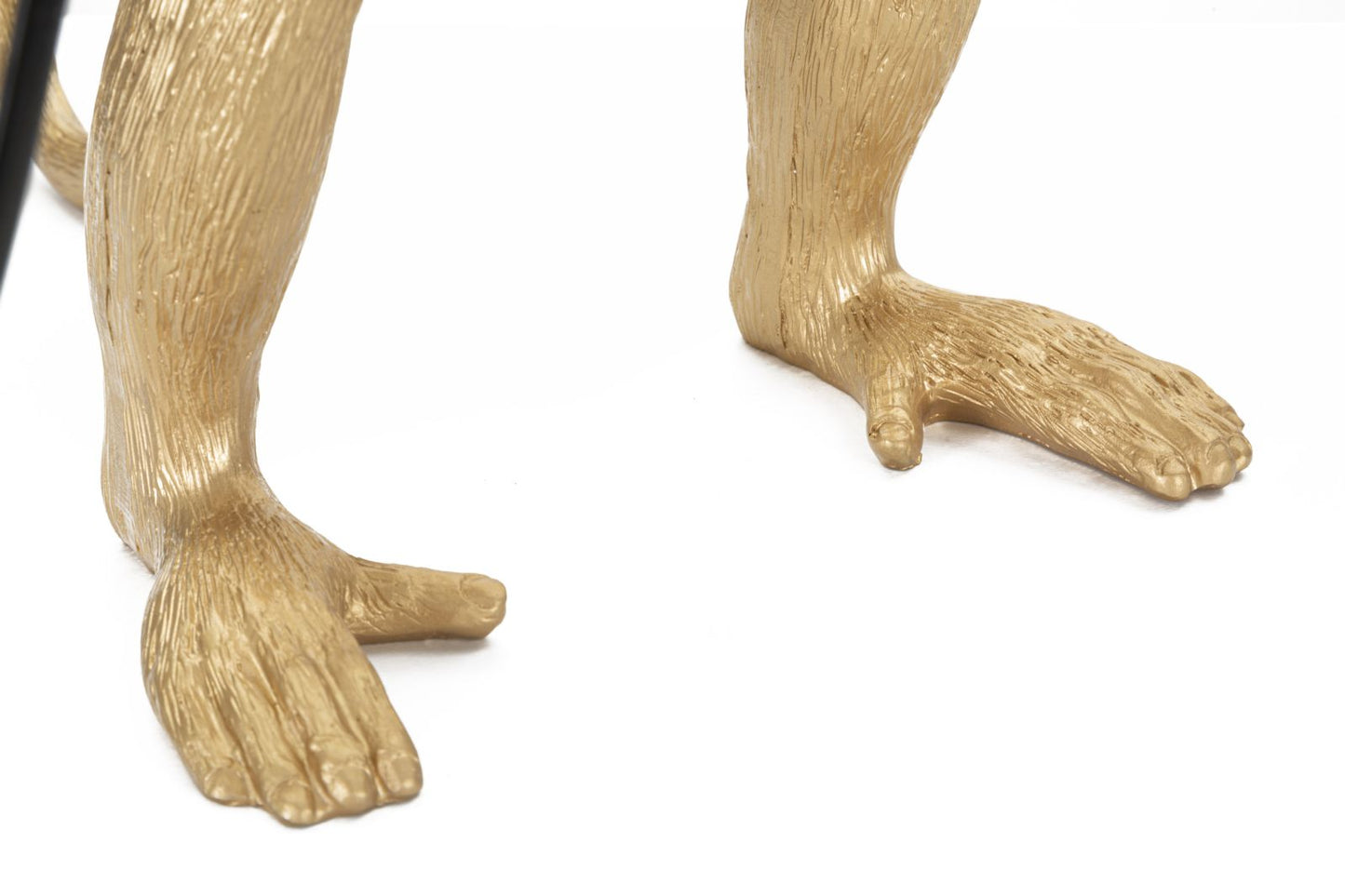 LAMPADA DA TAVOLO MONKEY ORO CM Ø 26X34X55