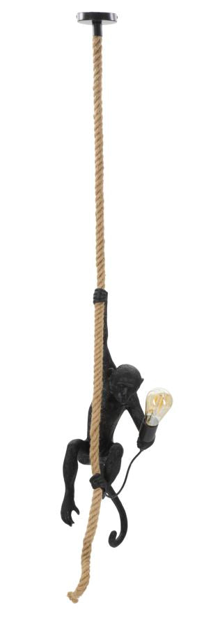 LAMPADARIO MONKEY NERO CM Ø 27X32X60