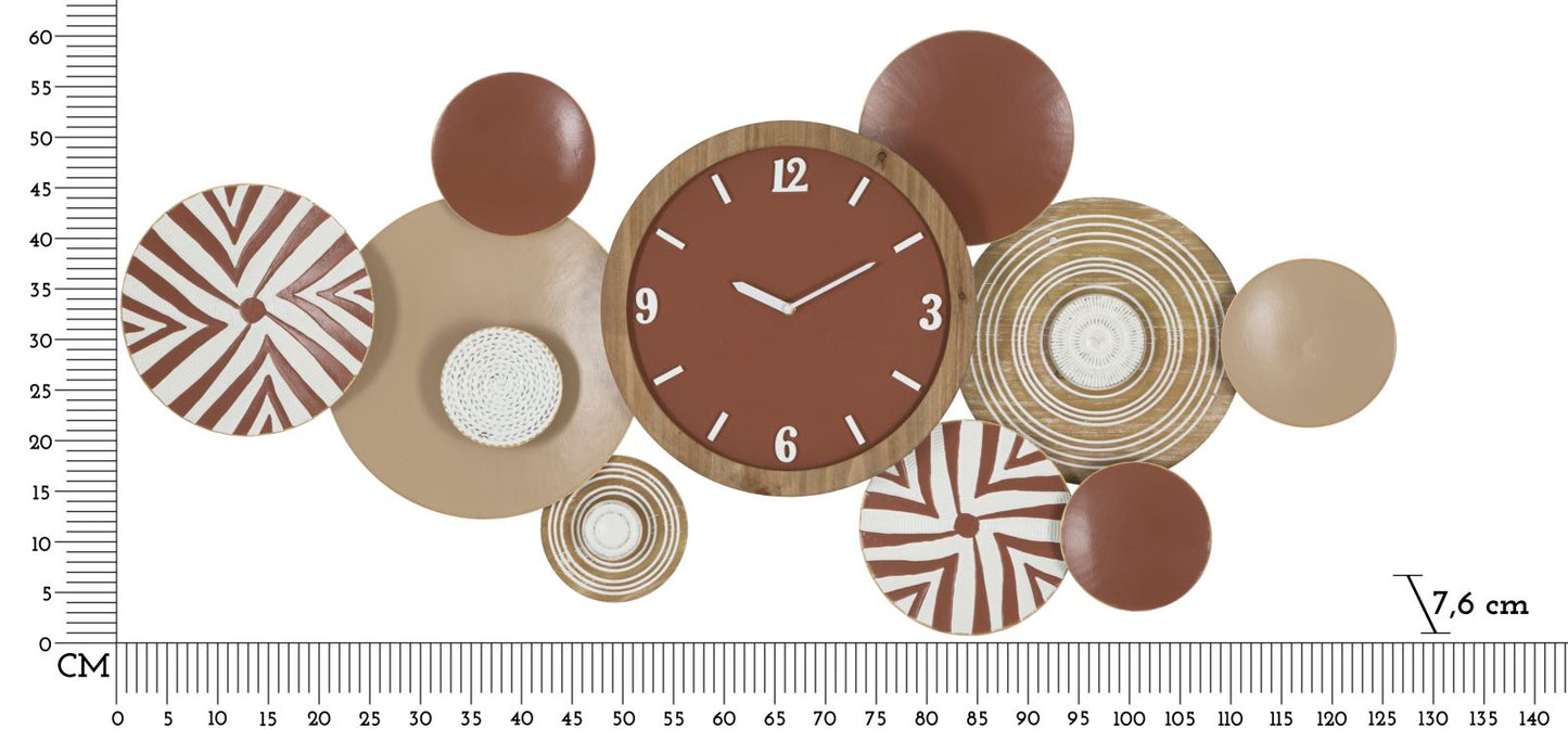 OROLOGIO DA MURO ETNIC CM 127,6X7,6X61
