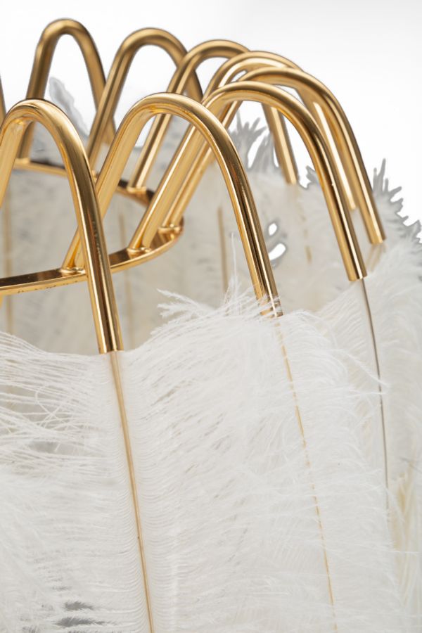 LAMPADA DA TERRA FEATHER STAND CM Ø 46X147