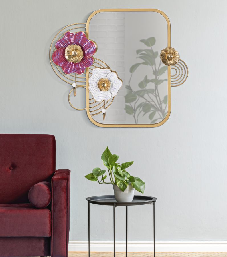 SPECCHIO DA MURO LOVIS CM 75X9,5X64,1