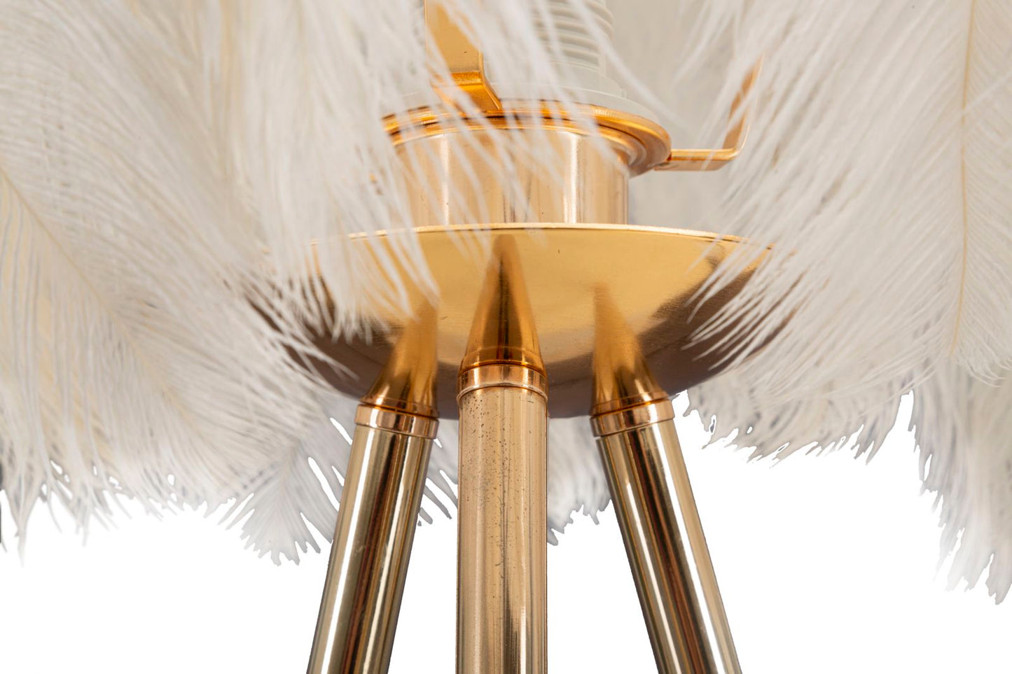 LAMPADA DA TAVOLO FEATHER STAND CM Ø 40X60