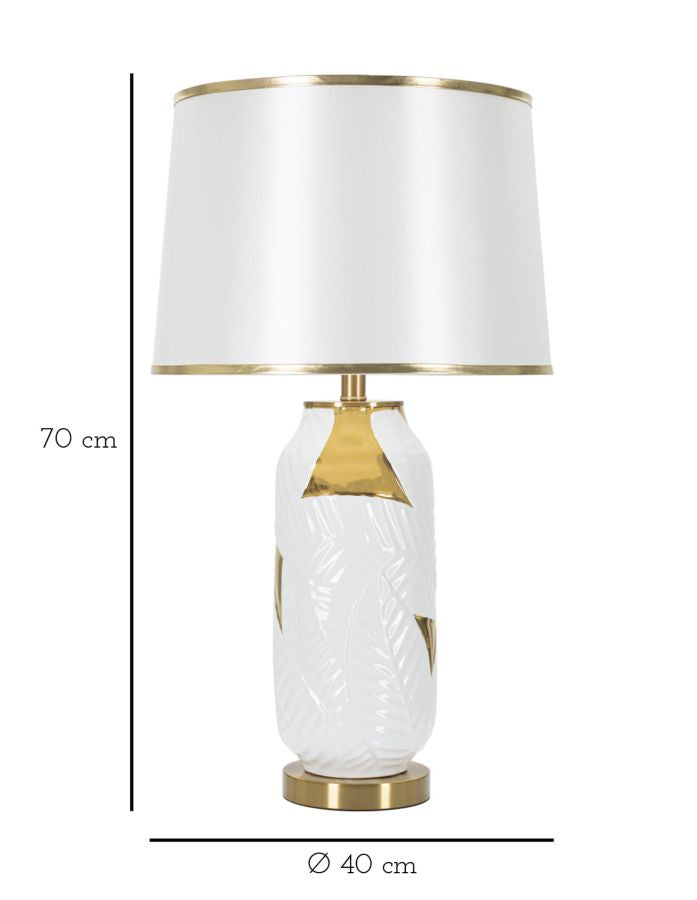 LAMPADA DA TAVOLO CERAMIC CM Ø 40X70