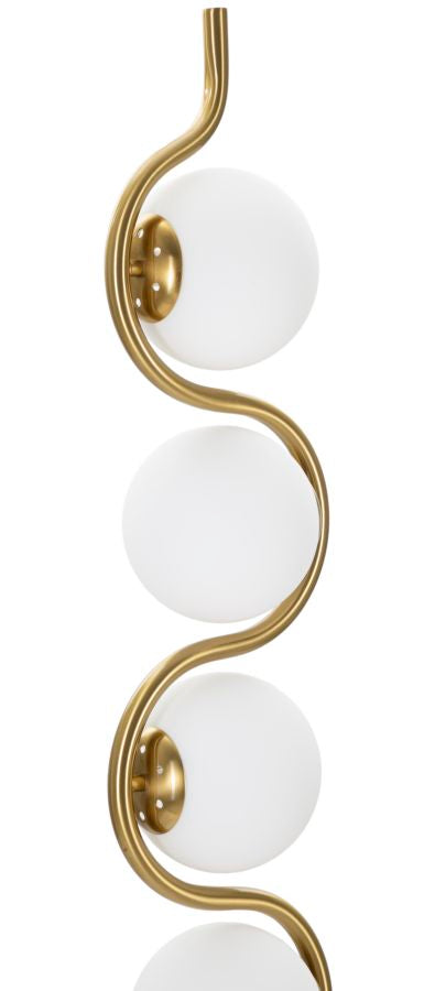LAMPADA DA TERRA GLAMY S 4 LUCI CM Ø 25X165