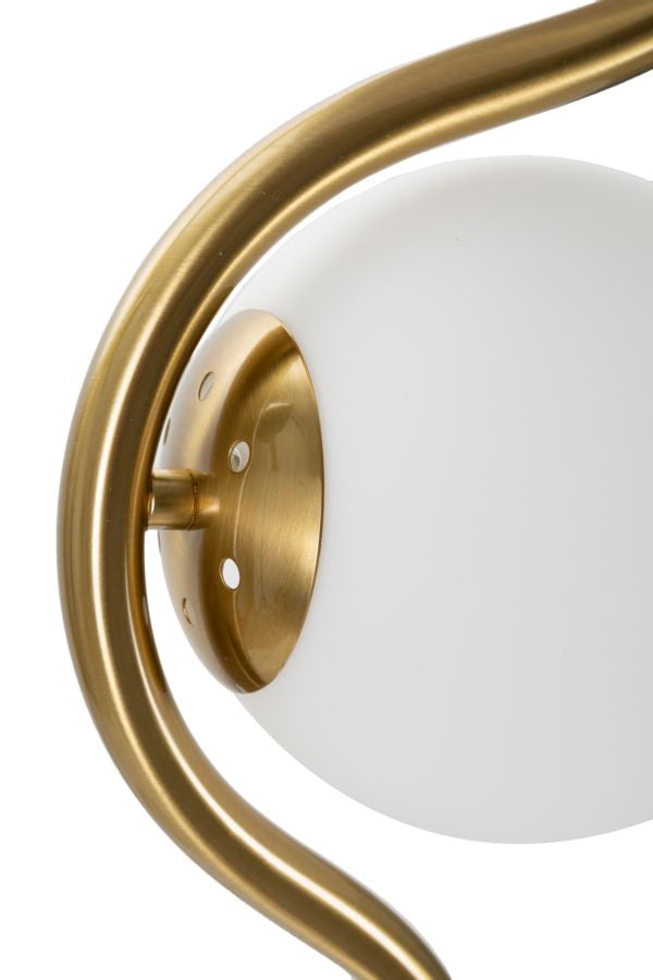 LAMPADA DA TERRA GLAMY S 2 LUCI CM Ø 25X168