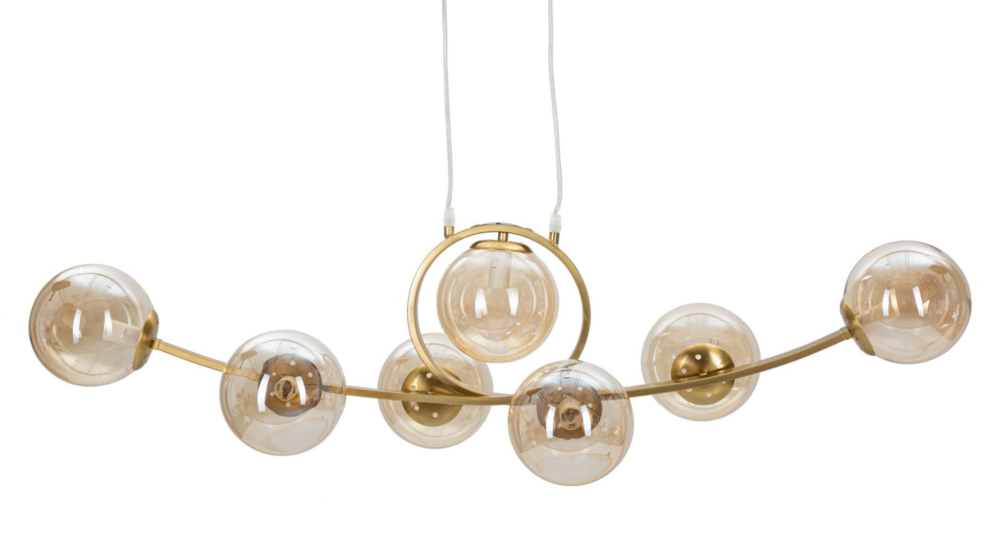 LAMPADARIO JAPAN 7 LUCI CM 115X36X30