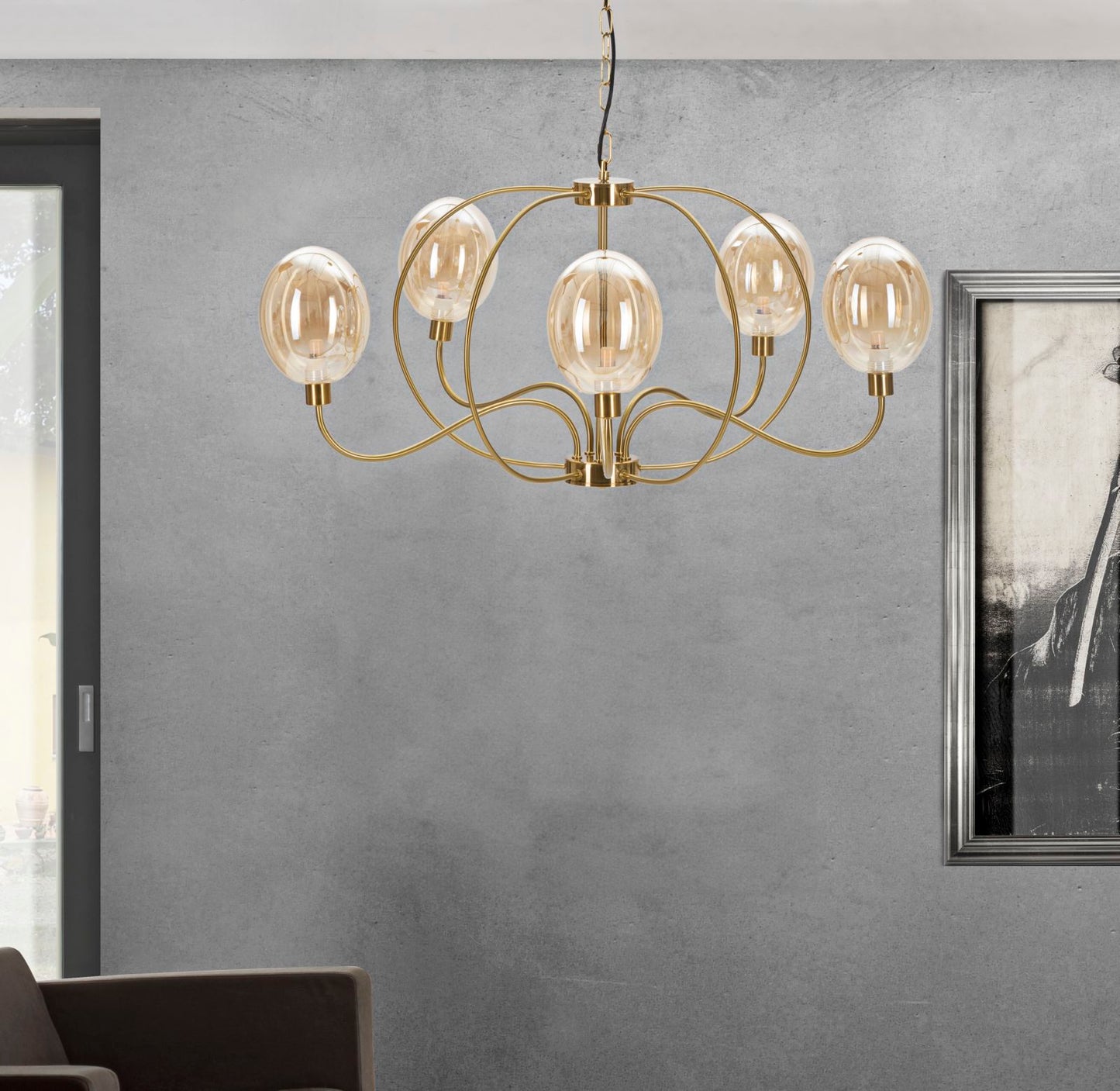 LAMPADARIO VIENNA CM Ø 100X96