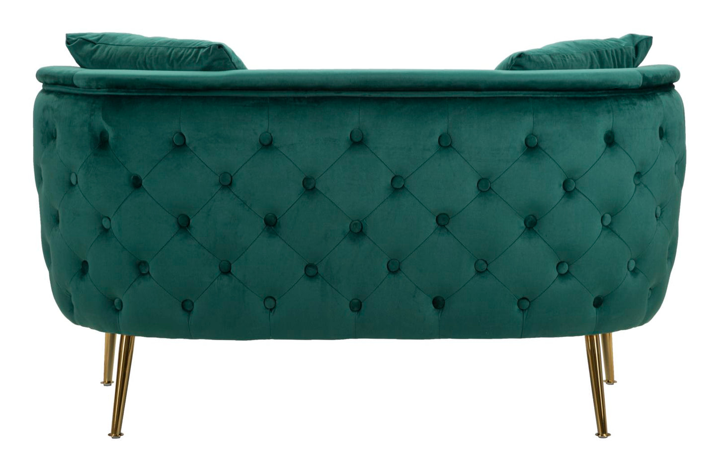 DIVANETTO BUCAREST VERDE CM 127X74X73