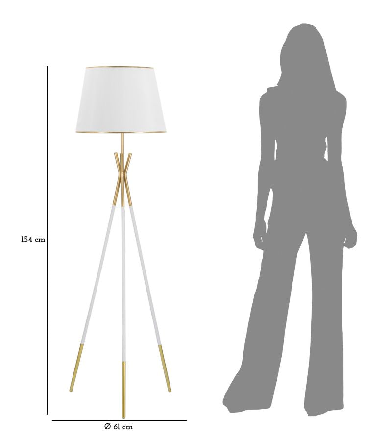 LAMPADA DA TERRA TRIPLY CM Ø 61X154
