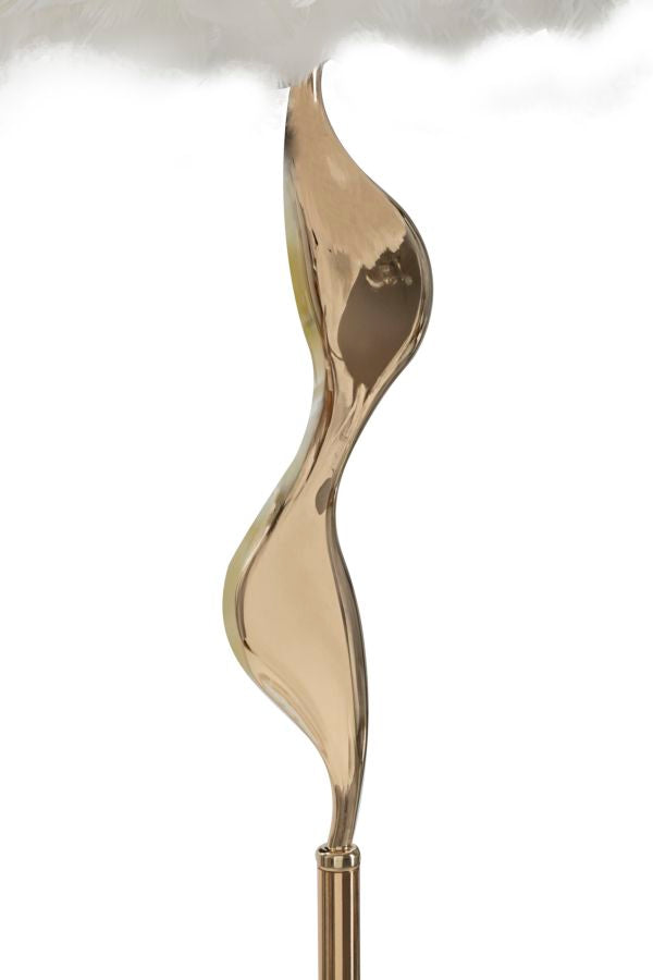 LAMPADA DA TERRA SLIM BIANCO CM Ø 50X165