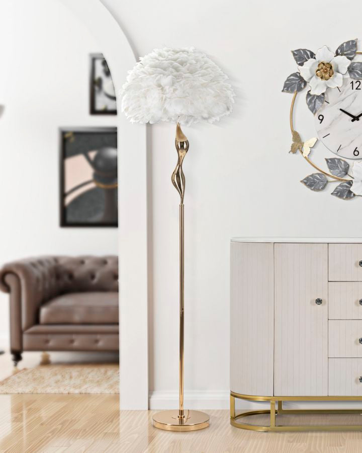 LAMPADA DA TERRA SLIM BIANCO CM Ø 50X165