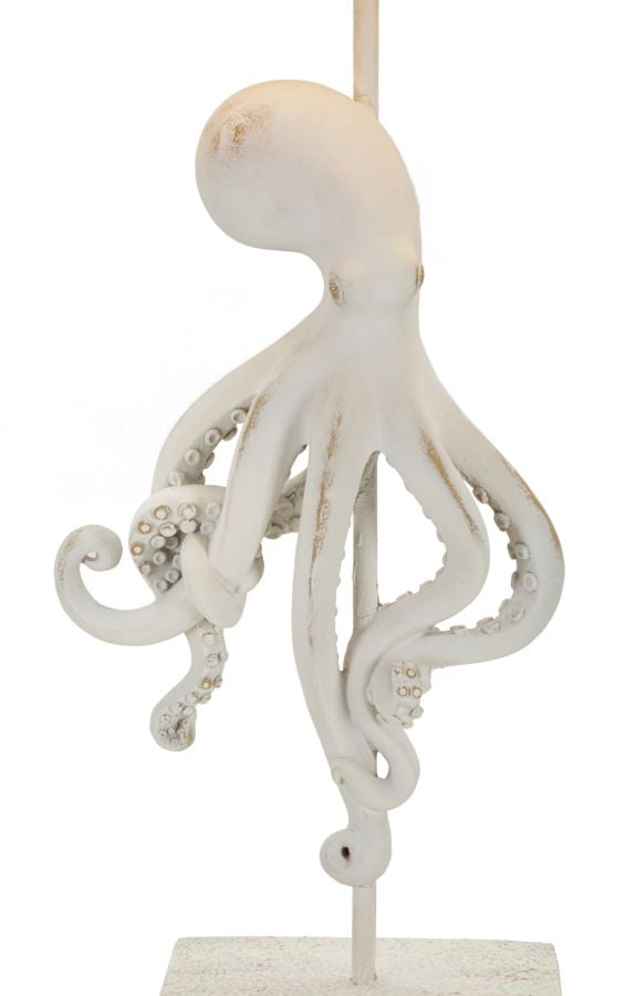 LAMPADA DA TAVOLO OCTOPUS BIANCA CM Ø 30,5X64,5