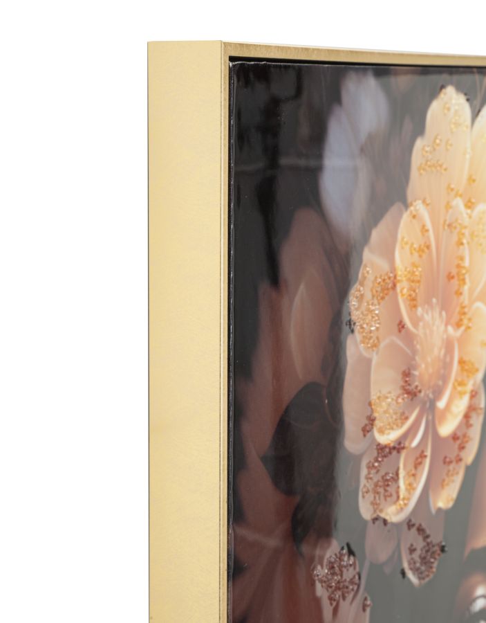 DIPINTO SU TELA C/CORNICE ZENA -A- CM 72X4,5X102