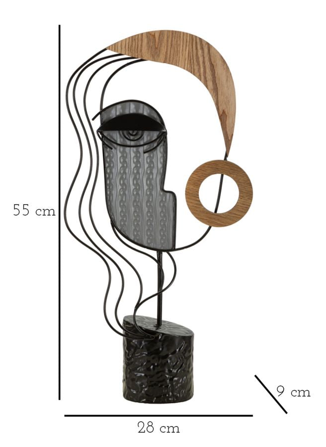 SCULTURA PICASSY CM 28X9X55