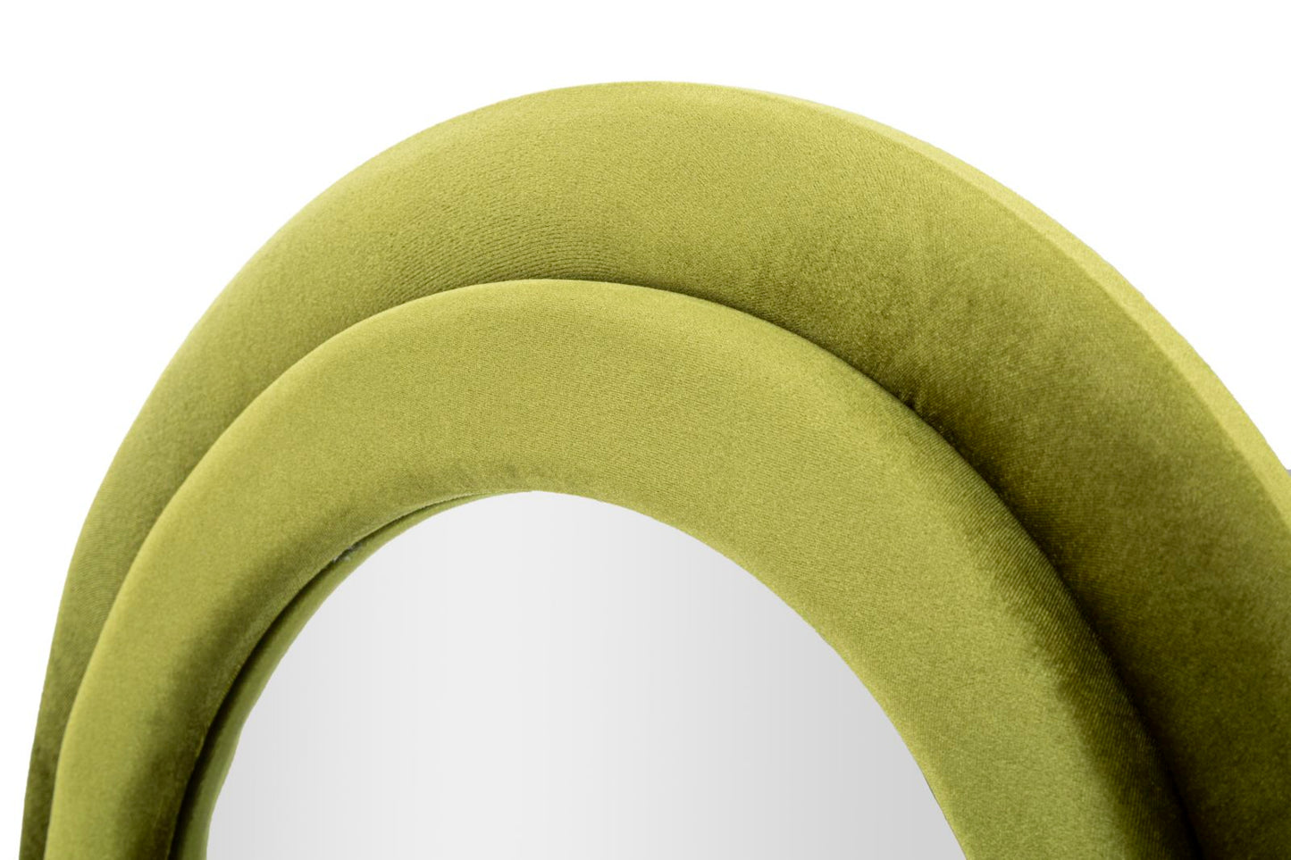 SPECCHIO DA MURO  MIKI VELLUTO VERDE CM 60X4X160
