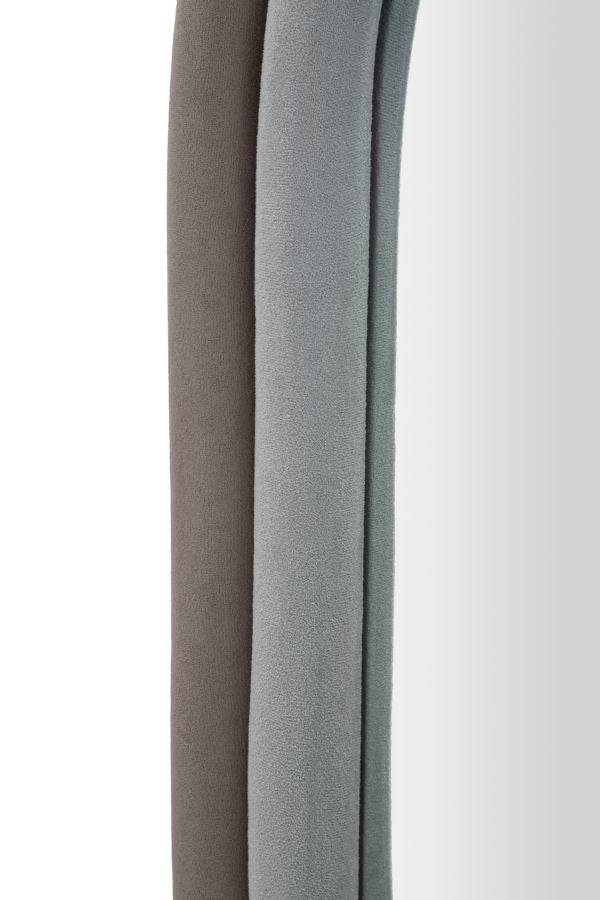 SPECCHIO DA MUTO ANTONY VELLUTO GRIGIO/MIX CM 60X4X90