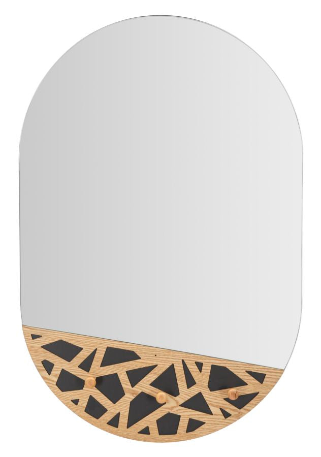 SPECCHIO DA MURO C/APP-ABITI CARV CM 60X5,3X90