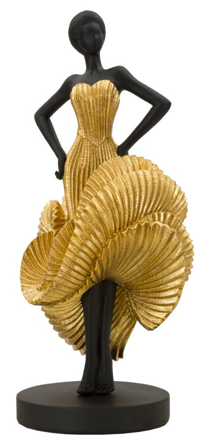 DONNIA FASHION DANCING GOLD CM 16,5X15X36