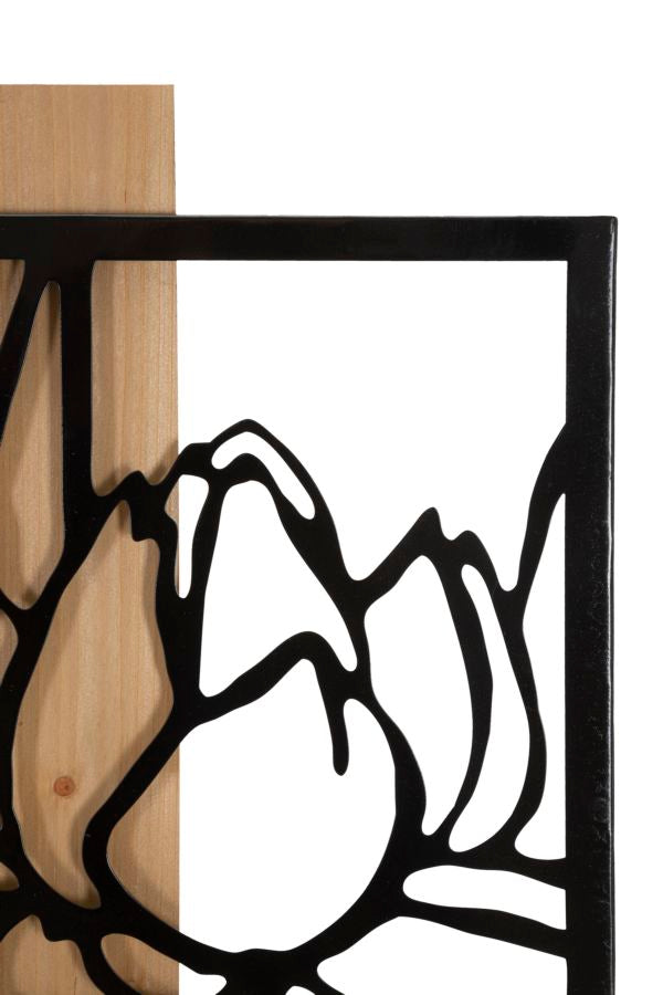PANNELLO DA MURO LOTUS FERRO E WOOD CM 60X2X90