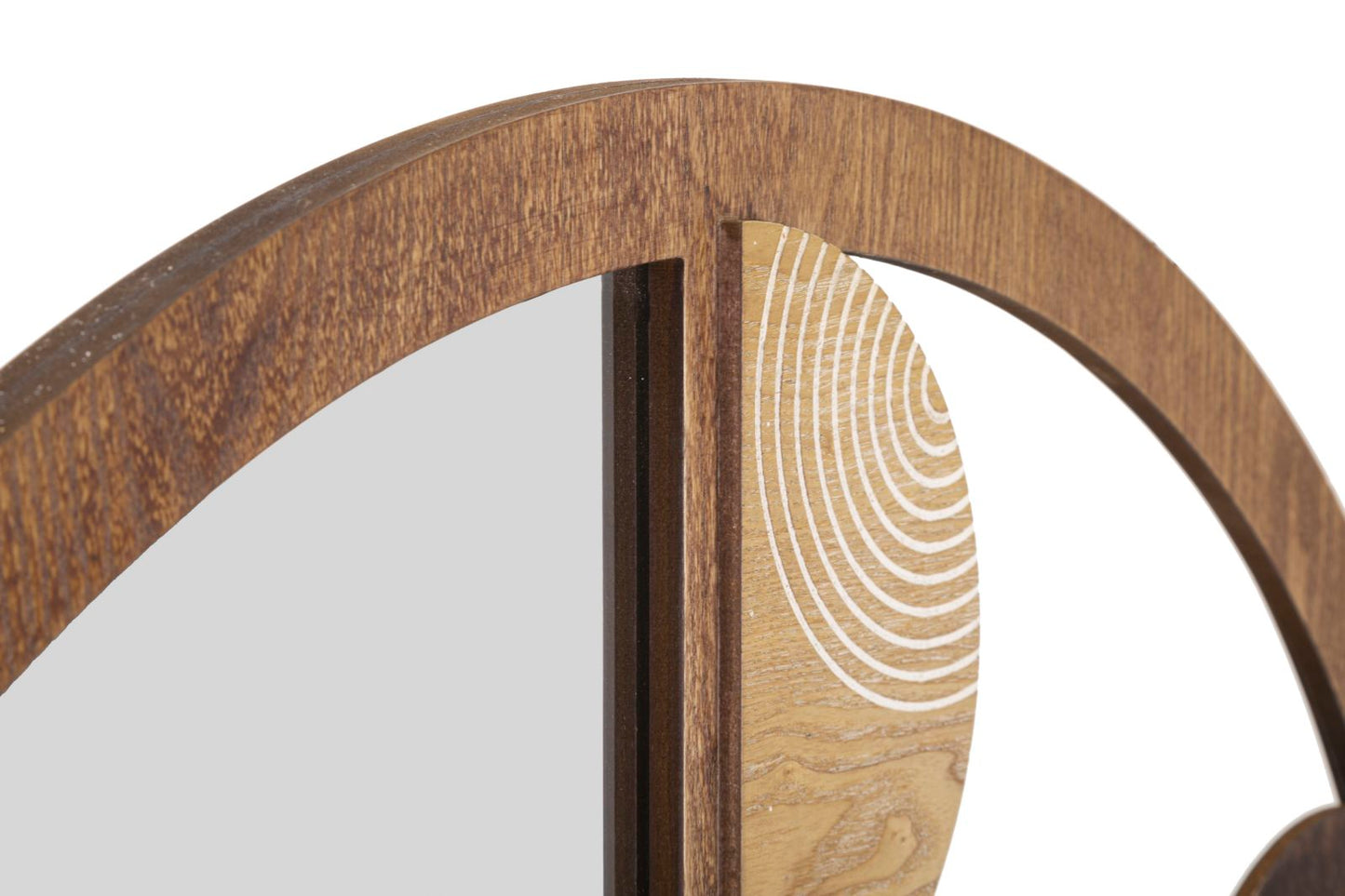 SPECCHIO DA MURO BLOCK CM Ø 80X3