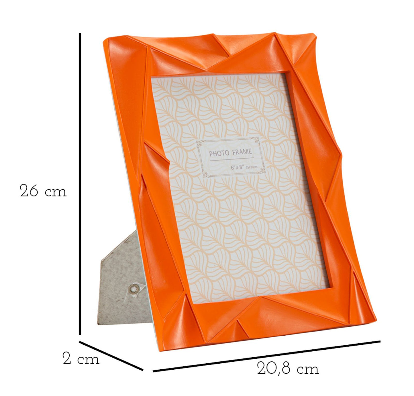 CORNICE ORANGY CM 20,8X2X26 (MISURA INTERNA CM 15X20)