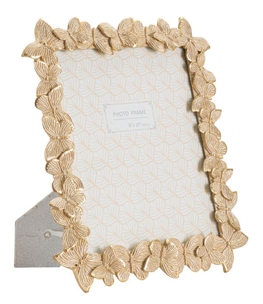 CORNICE FARFALLE GLOD CM 27,5X2,6X32,5 (MISURA INTERNA CM 20X25)