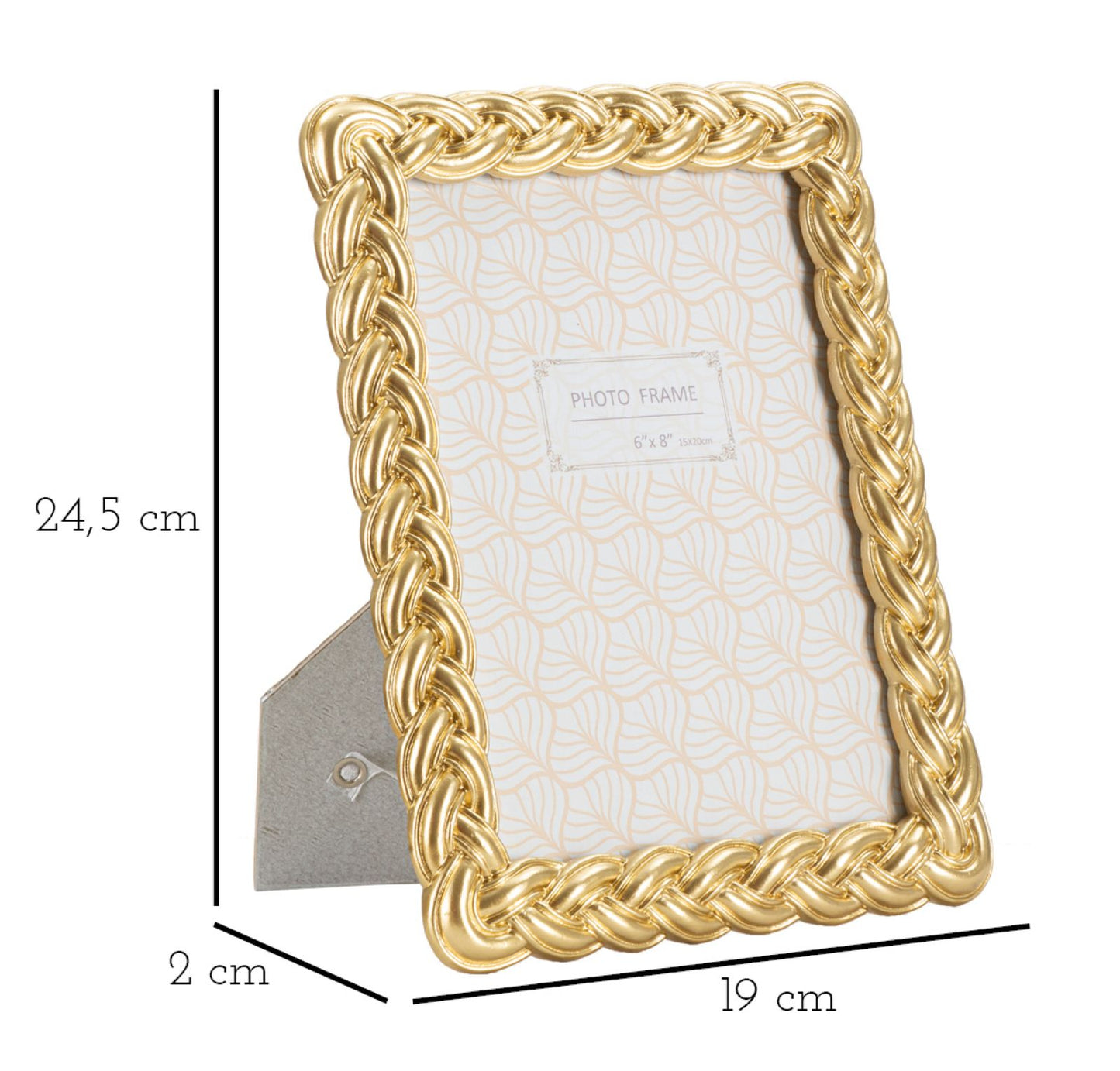 CORNICE ROPE CM 19X2X24,5 (MISURA INTERNA CM 15X20)