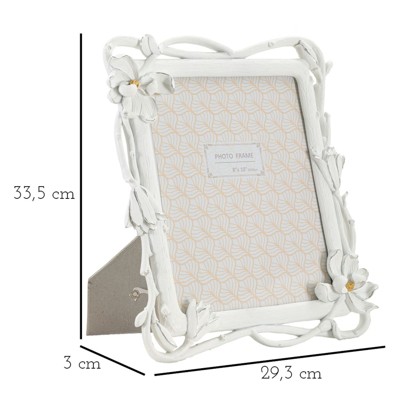 CORNICE MAGNOLIA CM 29,3X3X33,5 (MISURA INTERNA CM 20X25)