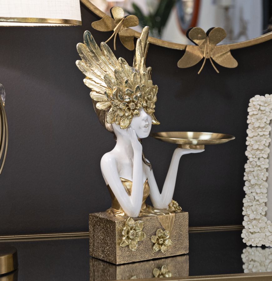 SCULTURA MINERVA CM 20X12X36,5