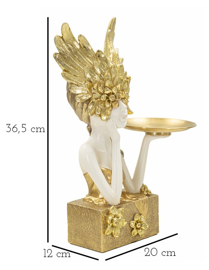 SCULTURA MINERVA CM 20X12X36,5