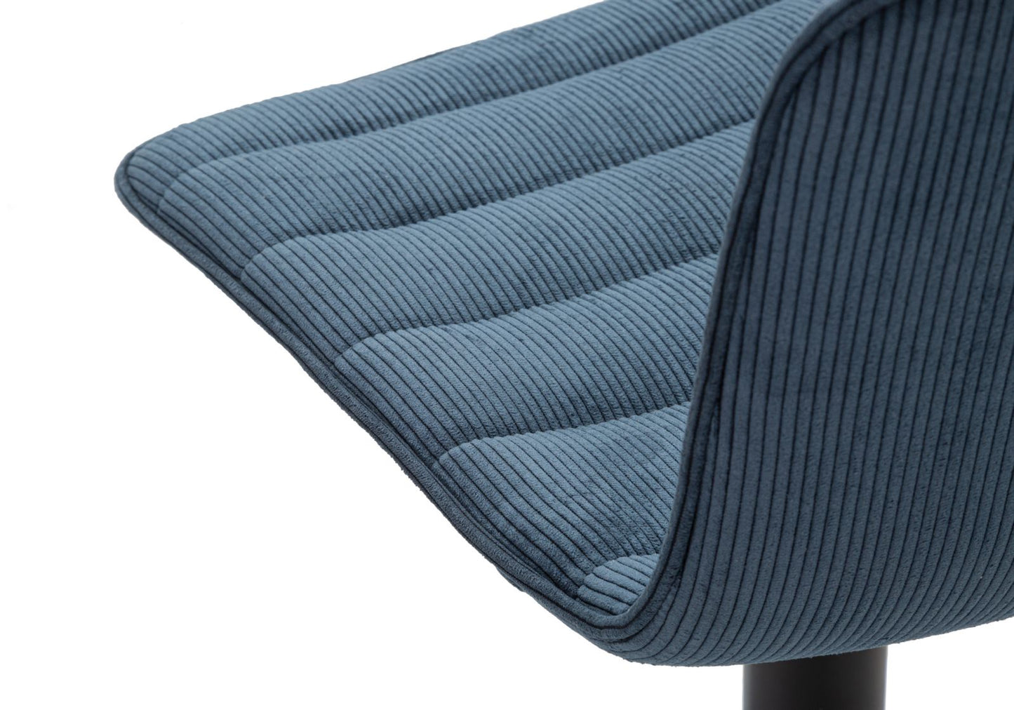 SGABELLO BAR HIGH NAVY CM 43X49,5X85,5-107(SEDUTA CM 61-82,5) SET 2PCS