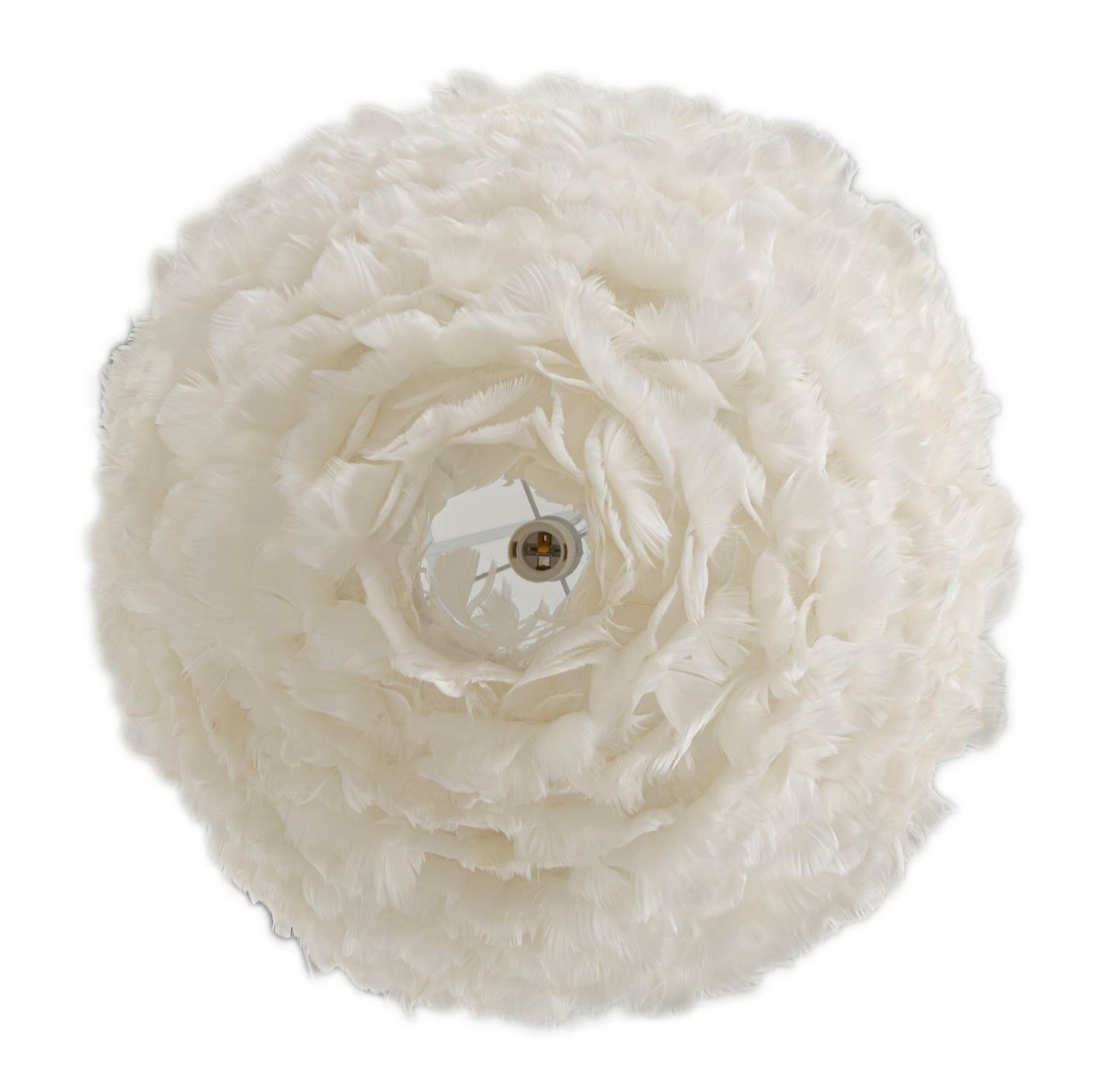 LAMPADARIO FEATHER CM Ø 60X30 (altezza con filo cm 110)