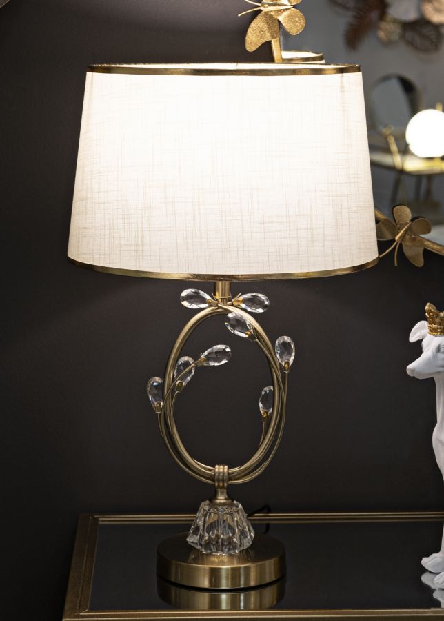 LAMPADA DA TAVOLO VERSAILLES CM Ø 36X60