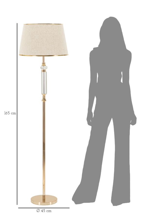 LAMPADA DA TERRA PRAGA CM Ø 45X165