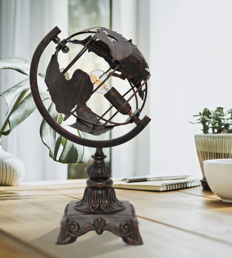LAMPADA DA TAVOLO WORLD INDUSTRY 24Lx20px40H cm