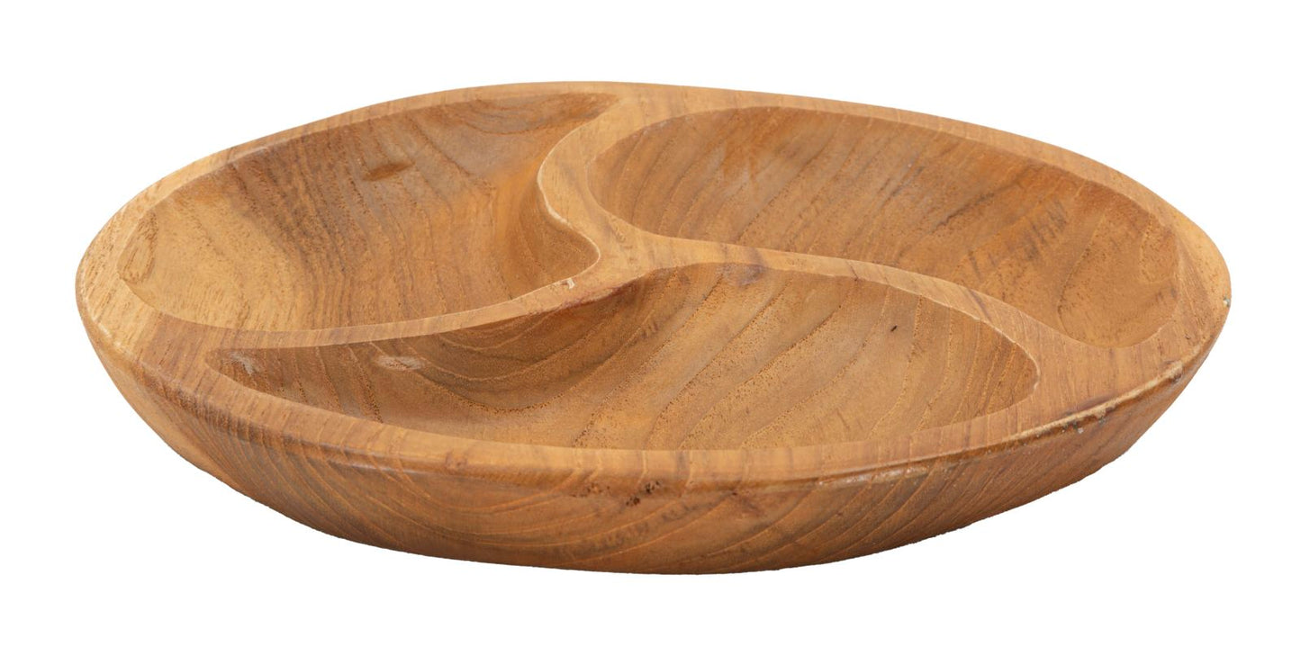 S/TASCHE 3 PARTI IN TEAK RIC. CM Ø 25,5X3  (PEZZI UNICI - NON RIP. IN SERIE)