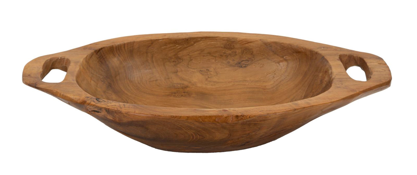 S/TASCHE WAN IN TEAK RICICLATO CM 37X26,5X7 (PEZZI UNICI - NON RIP. IN SERIE)