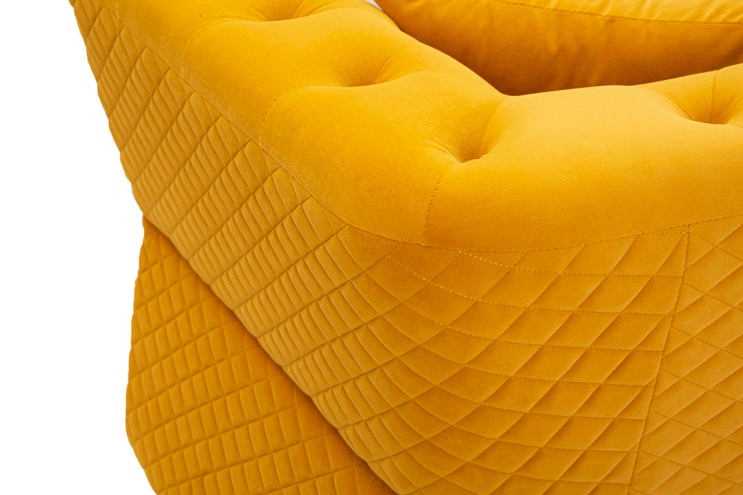 DIVANO EMY SENAPE C/CUSCINI CM 162X83X76
