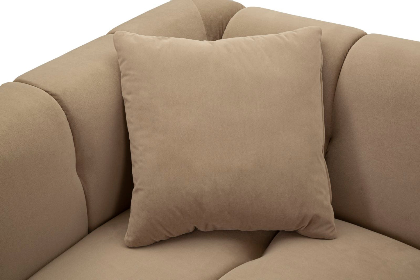 DIVANO ALMA GRIGIO C/CUSCINI CM 155X81X71