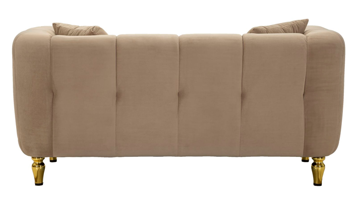 DIVANO ALMA GRIGIO C/CUSCINI CM 155X81X71